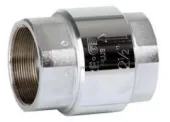 Клапан обратный резьбовой Genebre 3122 хромированный