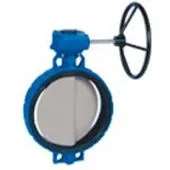 Затвор поворотный дисковый с редуктором Danfoss SYLAX диск чугун