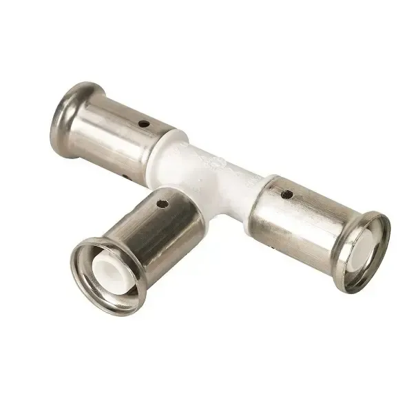 Тройник-пресс равнопроходный BE, TH (Ду 14-26), HE (Ду 32-40)