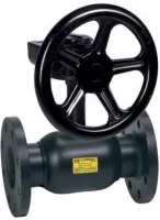 Кран шаровой Ballomax КШТ 61.103 ф/ф с редуктором, Broen