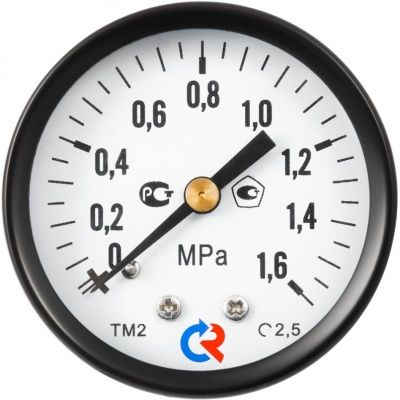 Манометр с электроконтактной приставкой, тип ТМ серия 10, подключение снизу, Росма В Набережных Челнах