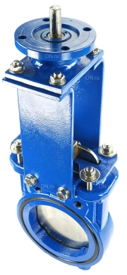 Задвижка шиберная дн.ру GGG40-SS304-NBR-2W-ISO Ру10 с голым штоком и невыдвижным шпинделем В Набережных Челнах