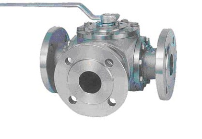 Кран шаровой трехходовой Pekos P86, фланцевый В Набережных Челнах